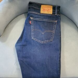 36/32 Levi's Men's Blue Straight Jeans
